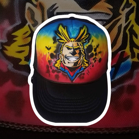 Anime Academia All might  # 1978 art stencil