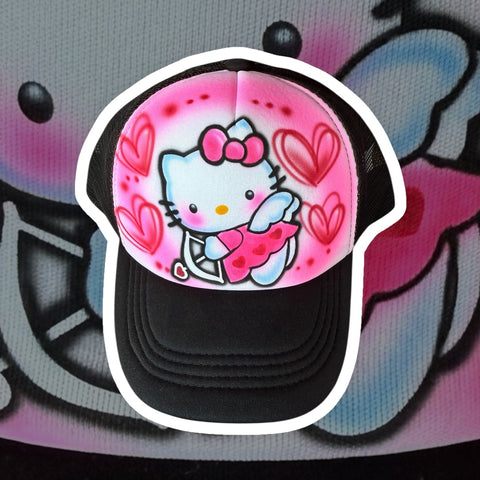 Hello Kitty # 2227 Fan art stencil design