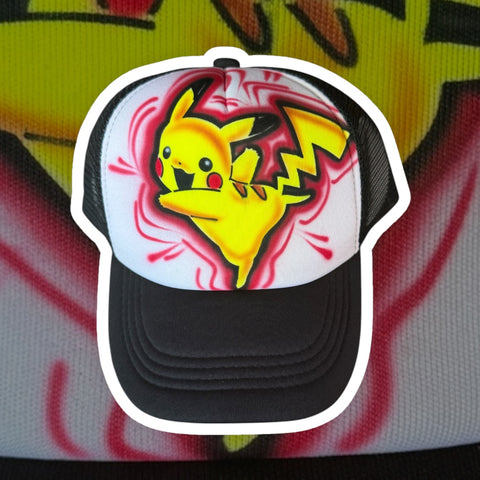 Pikachu jumping # 994 - Art stencil