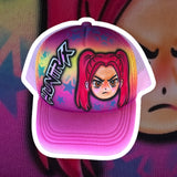 Demon Hunter Head designs # 3357 Fan art stencil / Template