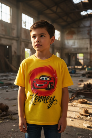 Cars Lightning Mac Queen # 104 art stencil