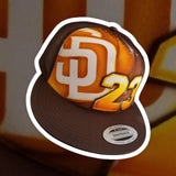 Baseball San Diego art stencil