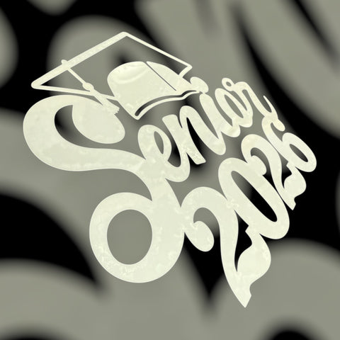 Graduation Senior Grad Cap 2026 ( B ) # 3264 art stencil