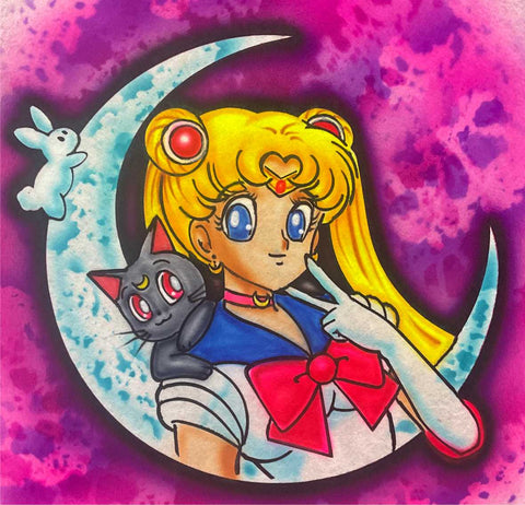 Anime Sailor Moon # 2444  art stencil