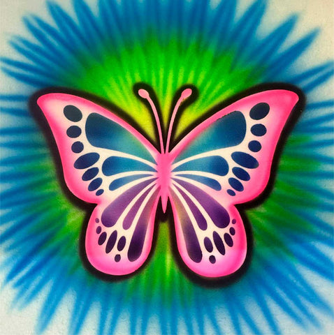 Animals Butterfly # 2287 art / Stencil