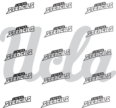 College UCLA # 1459 Art Stencil