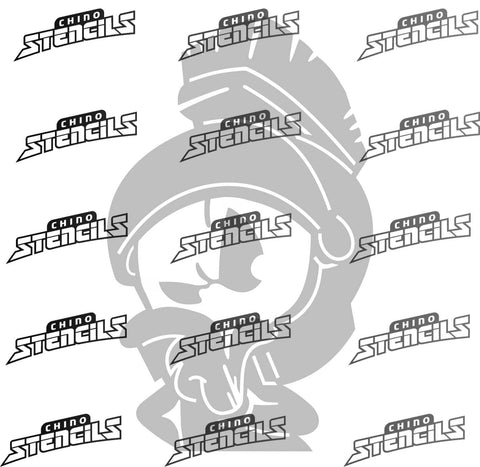 Cartoon Marvin # 1650 art stencil