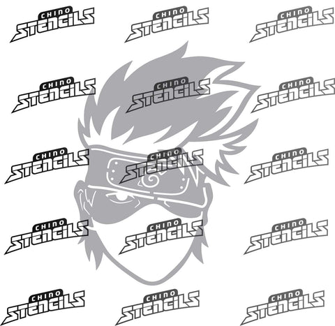 Anime Kakashi  # 1854 art stencil