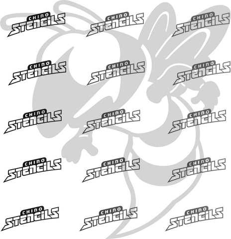 College Georgia Tech # 1868 Art Stencil