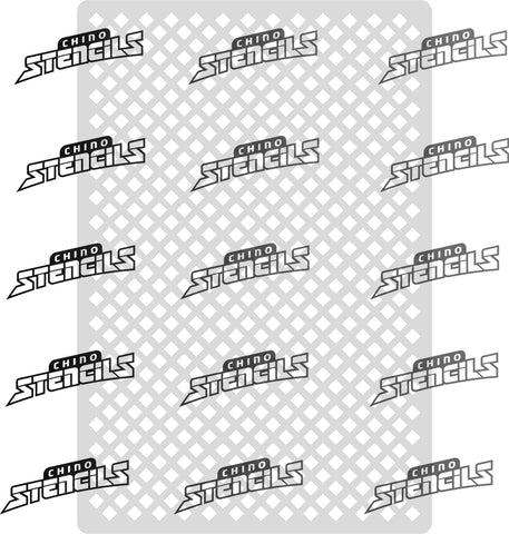 Background - # 858 LV stencil, template – Chino Stencils