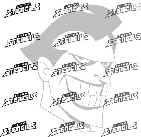 Hero joker ( animated )  # 1902 art stencil