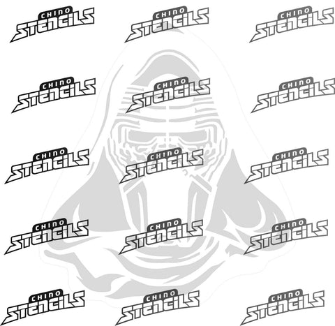 Star Wars # 1911 Kylo Ren 2 art stencil