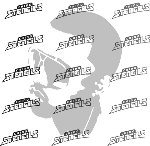 Star / Celebrities Kanye West Silhoutte # 1936 art stencil