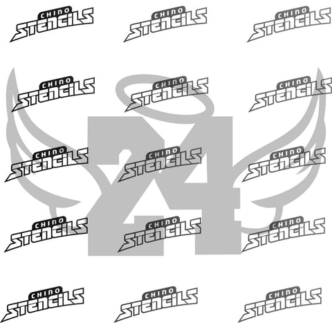 Basketball Kobe 2  # 1948 art stencil
