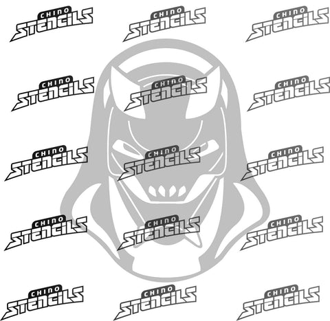 Gamer Fortnite # 1964 Vendetta art stencil
