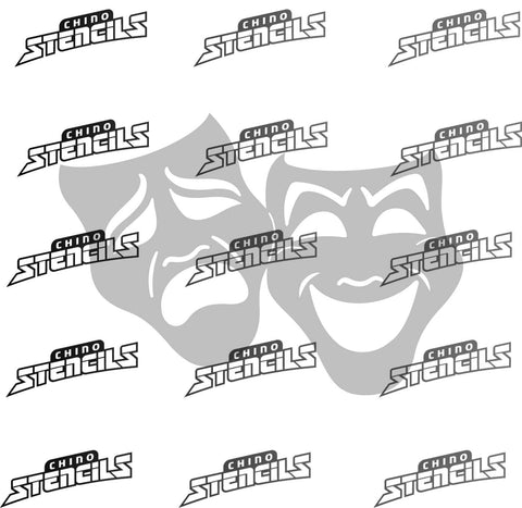 Cry now smile later  # 2022 art stencil