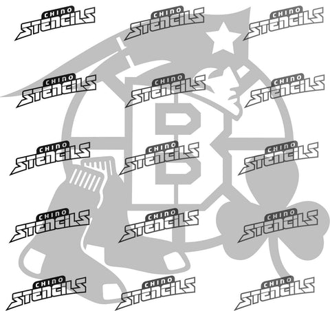 Boston Teams # 1534 art stencil