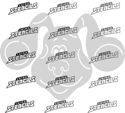 Blue  # 2026 art stencil
