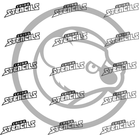 Baseball Chicago # 2046 art stencil
