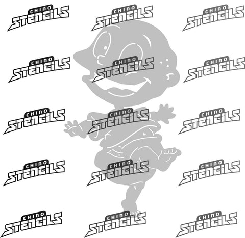 Rugrats Tommy  # 2050 fan art stencil