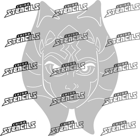 Star Wars Fan art Tano # 2056  art stencil