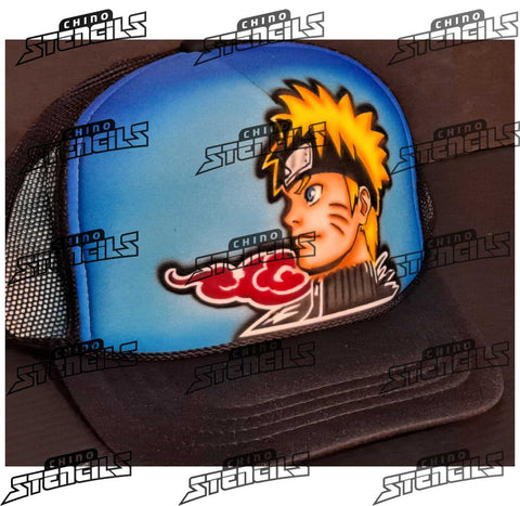 Naruto # 2057 Fan art stencil