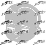 Baby Boss  # 2078 art stencil