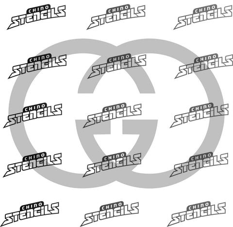 Gucci # 2082 art stencil