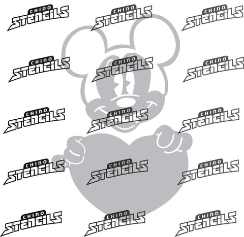 Mickey Valentine # 2088 art stencil