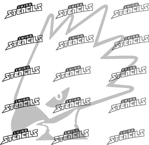 Anime Tokoyami # 2101 art stencil