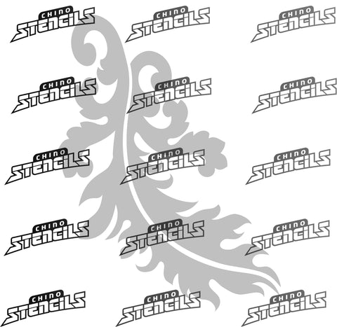 Filigree # 2119 (E) art stencil