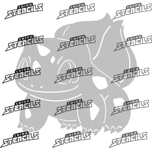 Bulbasaur Stencil