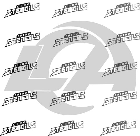 Football Rams  # 2178 B art stencil