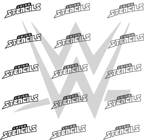 Sports WW E # 2186  art stencil
