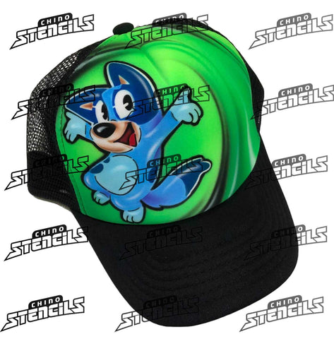 Bluey 2.0 # 2208 Fan art stencil design