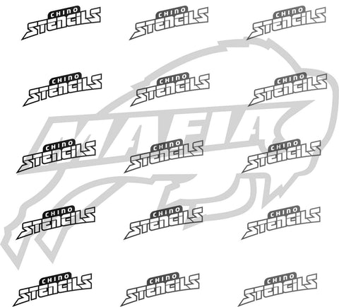 Football Bills Mafia  # 2216 art stencil