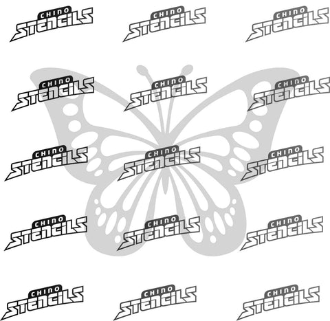 Animals Butterfly # 2287 art / Stencil