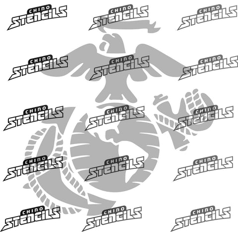 Military Marines # 1831 (A) art stencil