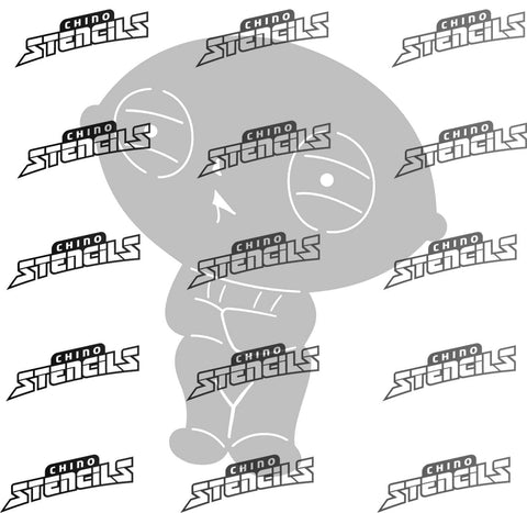 Stewie # 623 art stencil / template