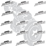 Hero Captain # 747 Art Stencil