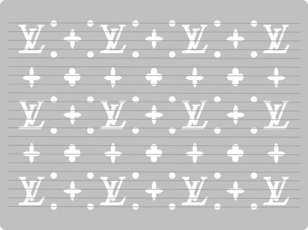 Background - # 858 LV stencil, template – Chino Stencils background-858-lv-stencil-template-chino-stencils