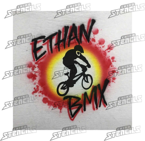 mountainbike airbrush BMX Designs