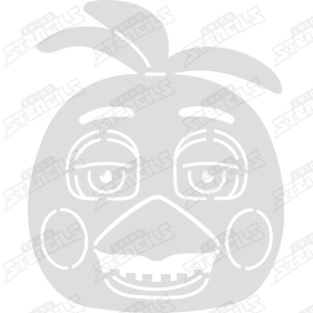 FNAF Chika # 1355 B Art stencil