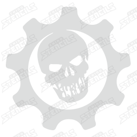 gear stencil Gears of War – Chino Stencils
