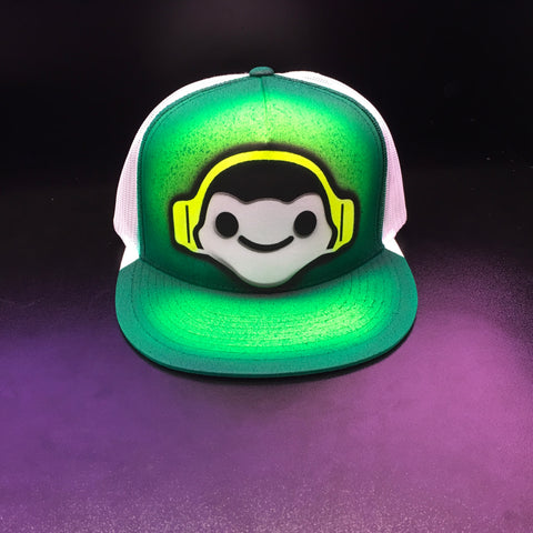 Airbrush Hat Overwatch fan art (14)