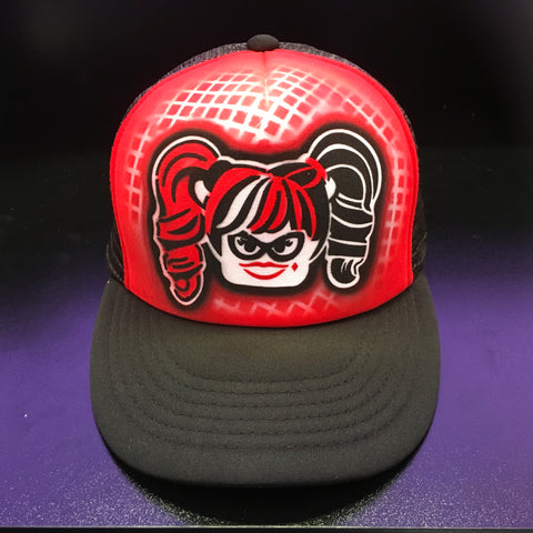 Airbrush Hat Lego Quinn fan art