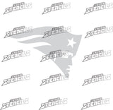 Football Patriots airbrush art stencil T-shirt / Hat