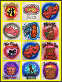 19 Valentine Designs - T-shirt art stencil Pack clipart airbrush design couples gift presents