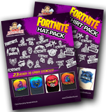 Fort Hat and Tshirt Stencil Pack
