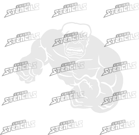 Hero Hulked #1252 (A) art stencil